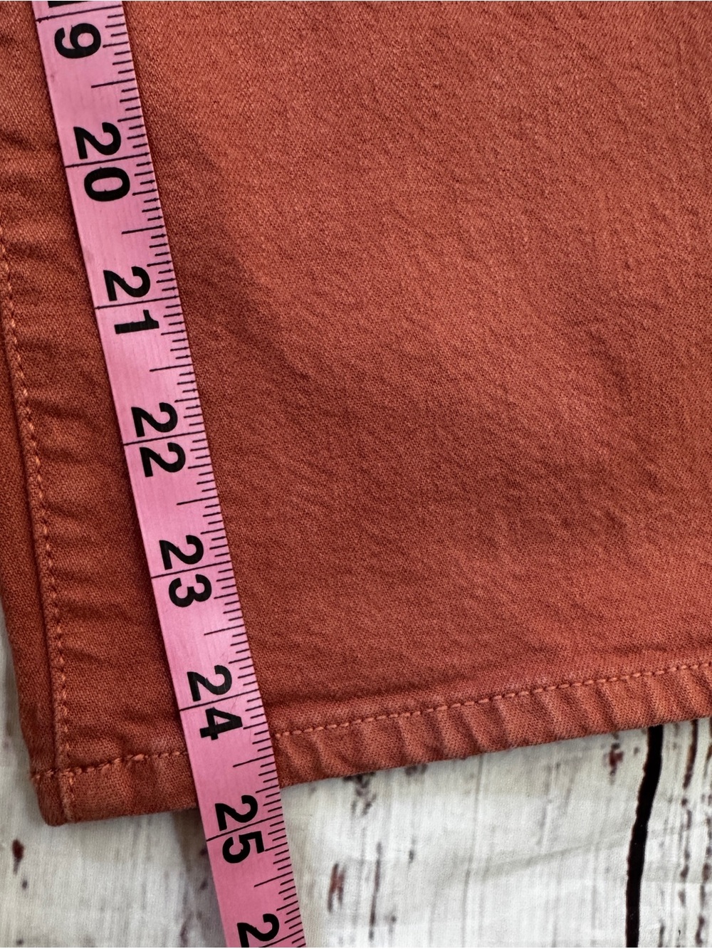 Madewell Emmett 2.0 Wide Leg Crop Pants Clay Terracotta 25P - Picture 7 of 9